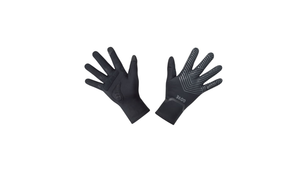 GOREWEAR C3 GORE-TEX INFINIUMTM Stretch Mid Gloves in Black XS Windproof 82D4DFF0, 100520-9900-5