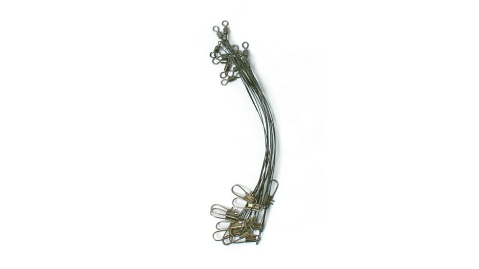 Eagle Claw Black/Bright Wire Leader Board Refill,9in,30lb BEL930BR