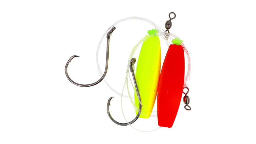 Eagle Claw Catfish Santee Rig 2 Rigs per pk one red one green, ECSCR