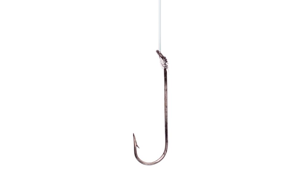 Eagle Claw Crappie Aberdeen Hook,Rotating,Ringed Eye,Platinum Black 222BP-1