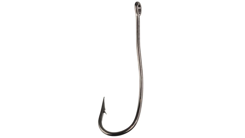 Eagle Claw Crappie Aberdeen Hook,Rotating,Ringed Eye,Platinum Black 222RH-2