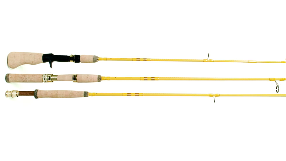 Eagle Claw Featherlight Fly Rod, 2 Piece, Slow, 8 Guides + Tip 4-5 Parab, 7, FL300-7