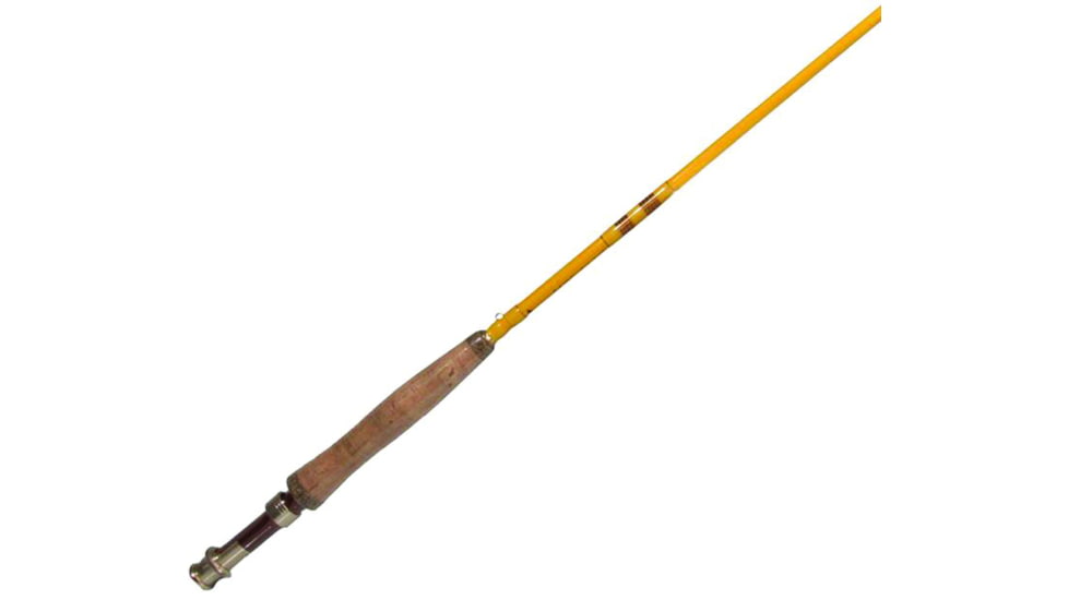 Eagle Claw Fl300-66 Featherlight Fly Rod 2 Piece, Slow, 8 Guides + Tip, 4-5 Parab, 66, FL300-66