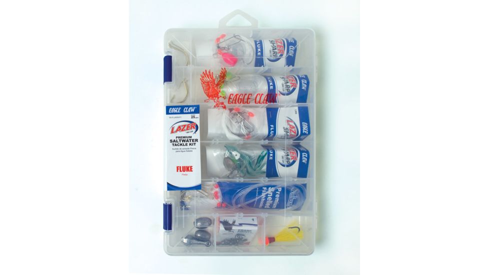Eagle Claw Fluke Saltwater Tackle Kit TK-FLUKEKIT1