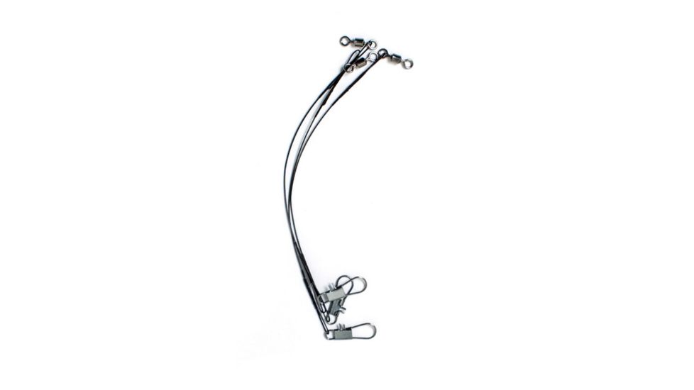 Eagle Claw Heavy Duty Wire Leader Assortment,6x9in,Black 08012-016