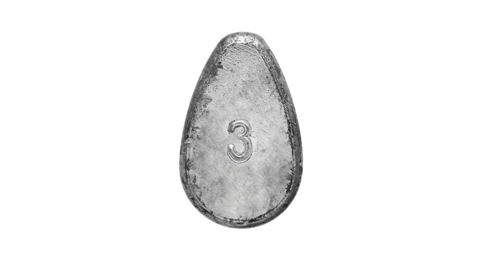 Eagle Claw Lead No Roll Sinker,Size 3oz WNOROLL-3
