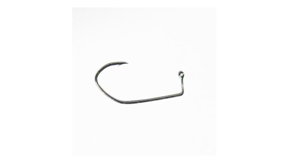 Eagle Claw Little Nasty 90 Jig, Platinum Black, Size 2, 1000 Hooks per Pack, 500BPM-2