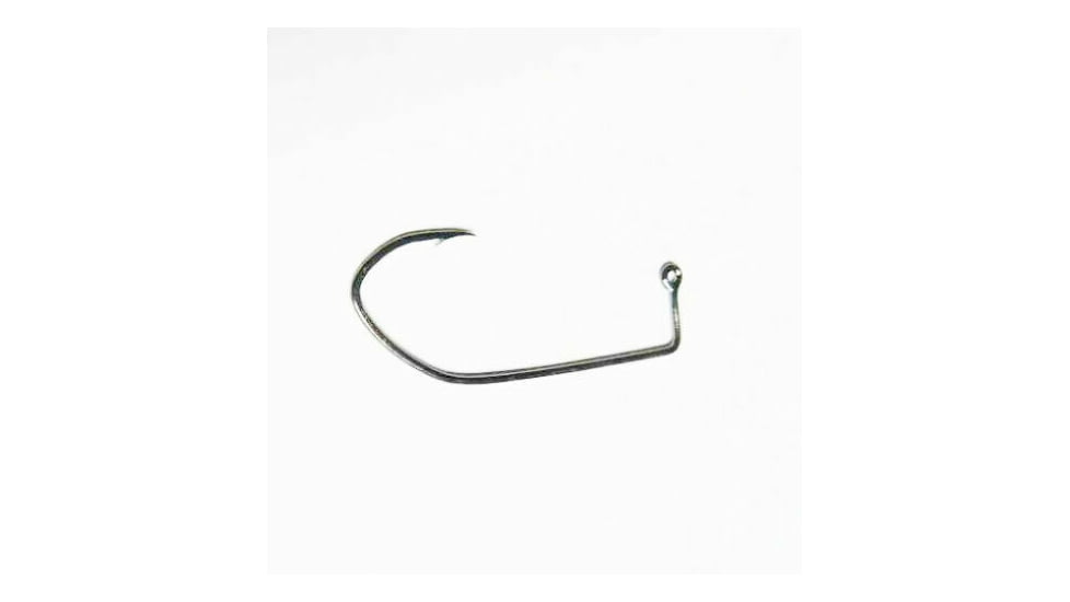 Eagle Claw Little Nasty 90 Jig, Platinum Black, Size 6, 1000 Hooks per Pack, 500BPM-6