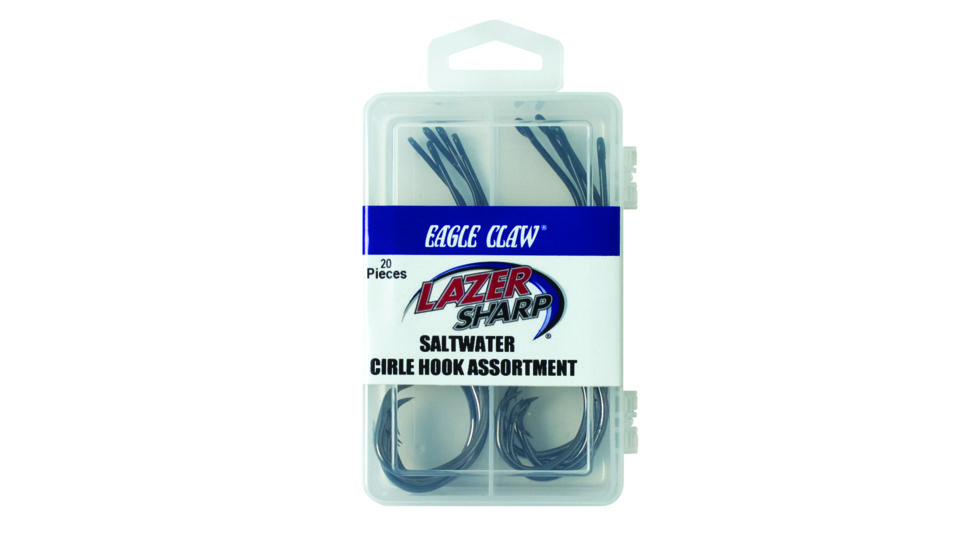 Eagle Claw Saltwater Circle Hook,Assortment BPSALTCIRCLE