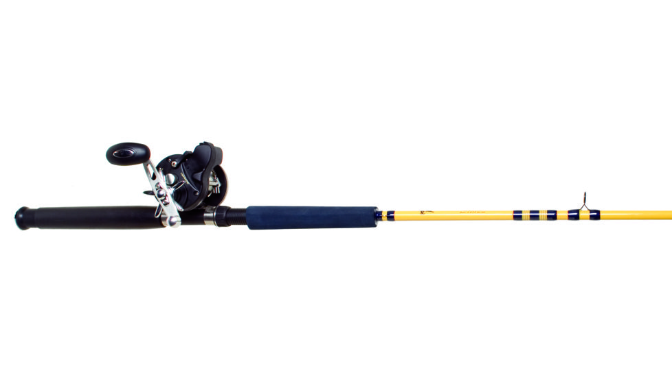 Eagle Claw Starfire Level Wind Combo Rod 8ft6/4Bb Reel,2 Section MS6077
