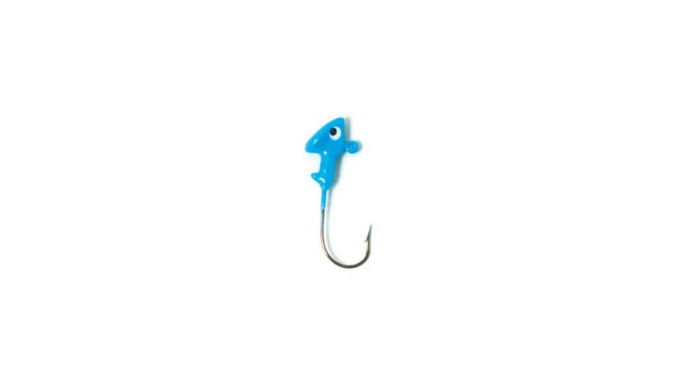 Eagle Claw Walleye Jig Hook,Size 1/4oz,Blue Uv ECJH14-BUV