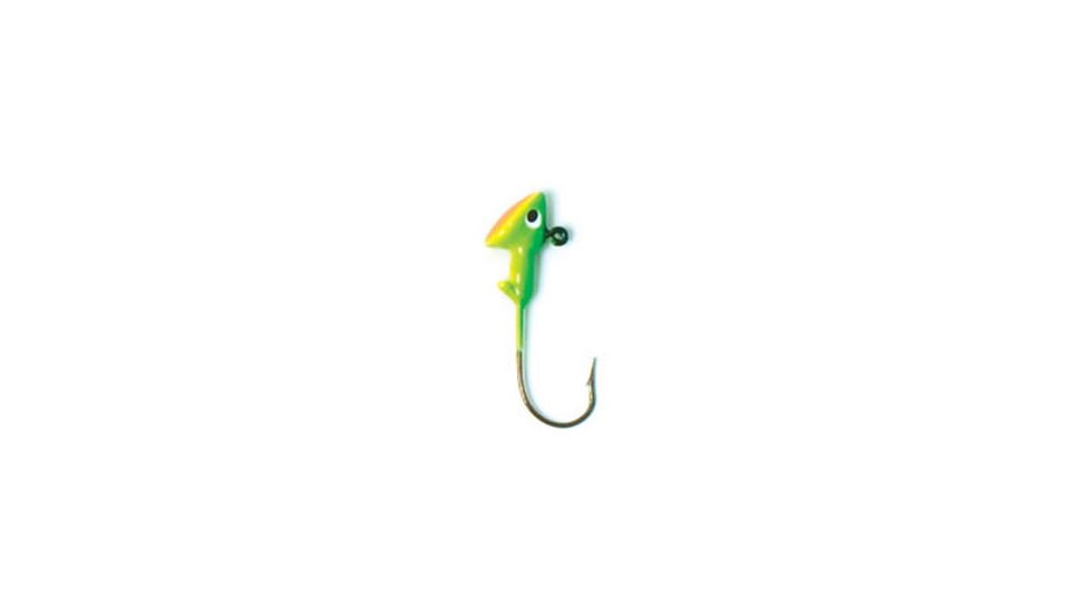 Eagle Claw Walleye Jig Hook,Size 1/4oz,Fire Tiger ECJH14-FIRE