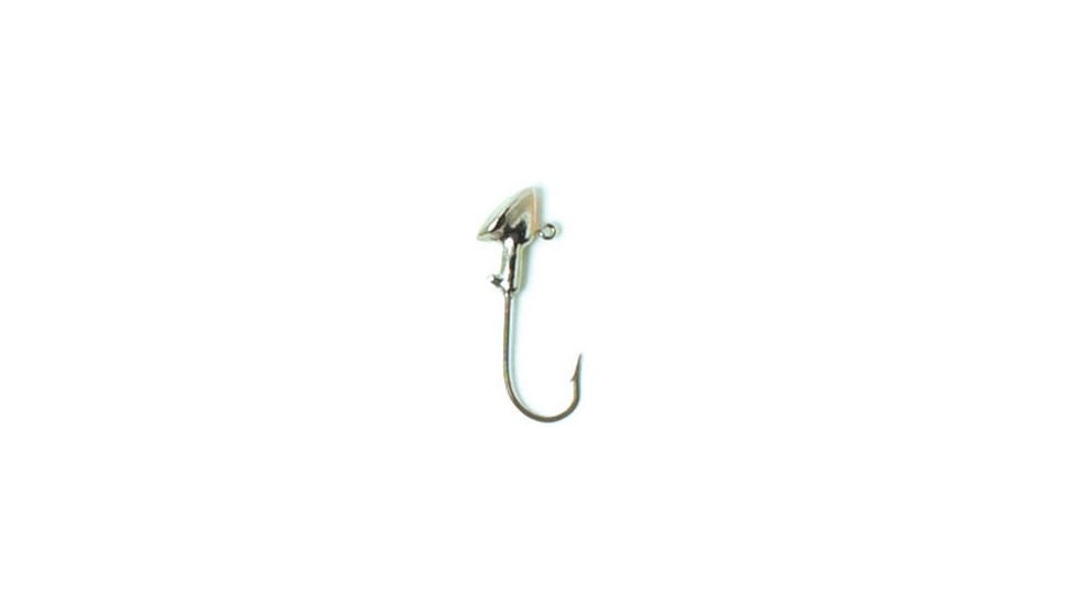 Eagle Claw Walleye Jig Hook,Size 3/8oz,Nickel ECJH38-NICK