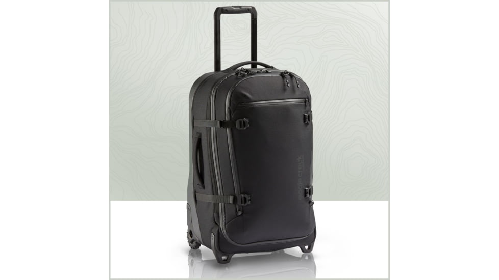 Eagle Creek Caldera Wheeled Duffel, Black, 70L/26in, EC0A4P5O010