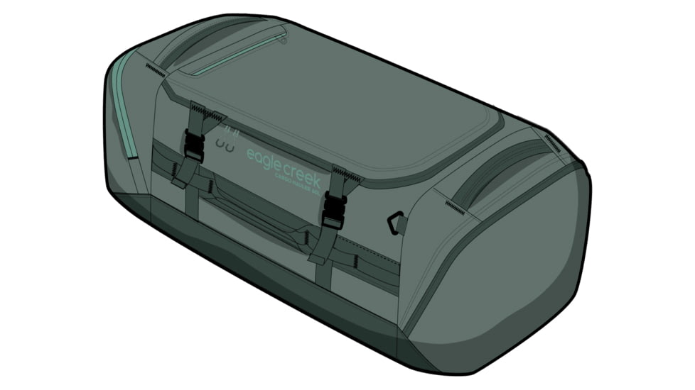 Eagle Creek Cargo Hauler Duffel, Duck Green, 90L, EC020303351