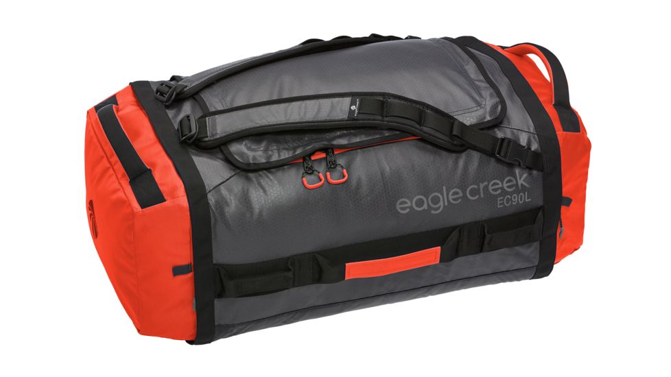 Eagle Creek Cargo Hauler Duffel, Flame/Asphalt, 90L, EC020585242