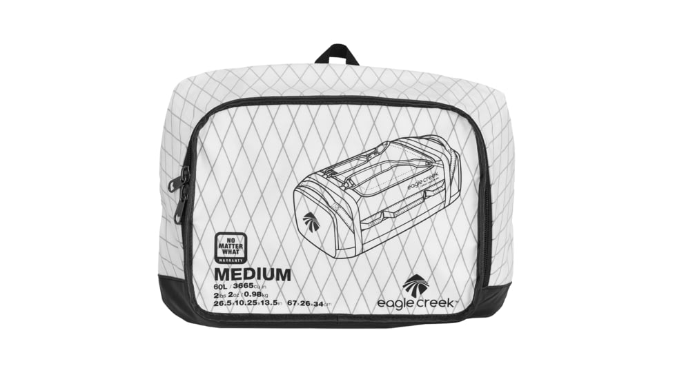 Eagle Creek Cargo Hauler Special Edition, White Diamond/Black, 60L, EC0A3KO8255