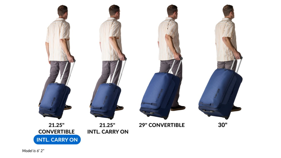 Eagle Creek Expanse Convertible International Carry-On Luggage, Pilot Blue, 21.25in, EC0A5EK4423