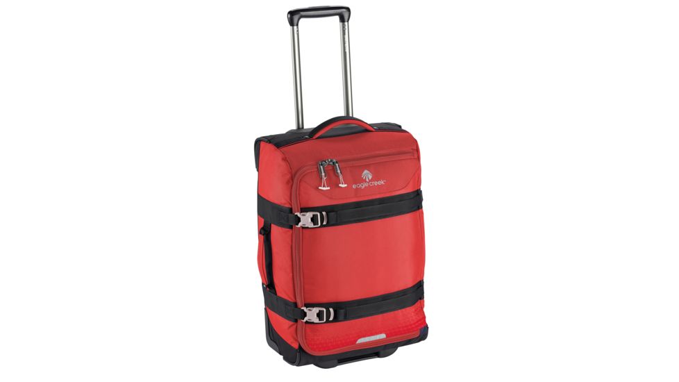 Eagle Creek Expanse Wheeled Duffel International Carry On, Volcano Red, EC0A3XV1228