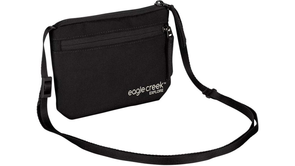 Eagle Creek Explore Crossbody Wallet, Black, EC0A5LQ6010OS