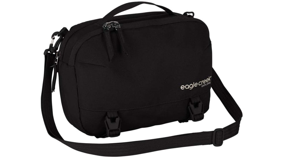 Eagle Creek Explore Mini Messenger Bag, Black, EC0A5LQ4010OS