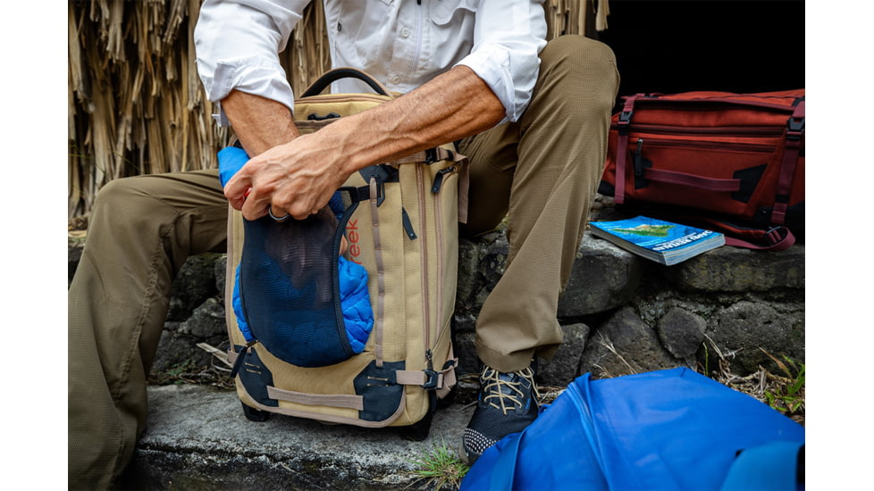 Eagle Creek Gear Warrior XE 2 Wheeled Convertible Carry-On Luggage, Black, EC030401010