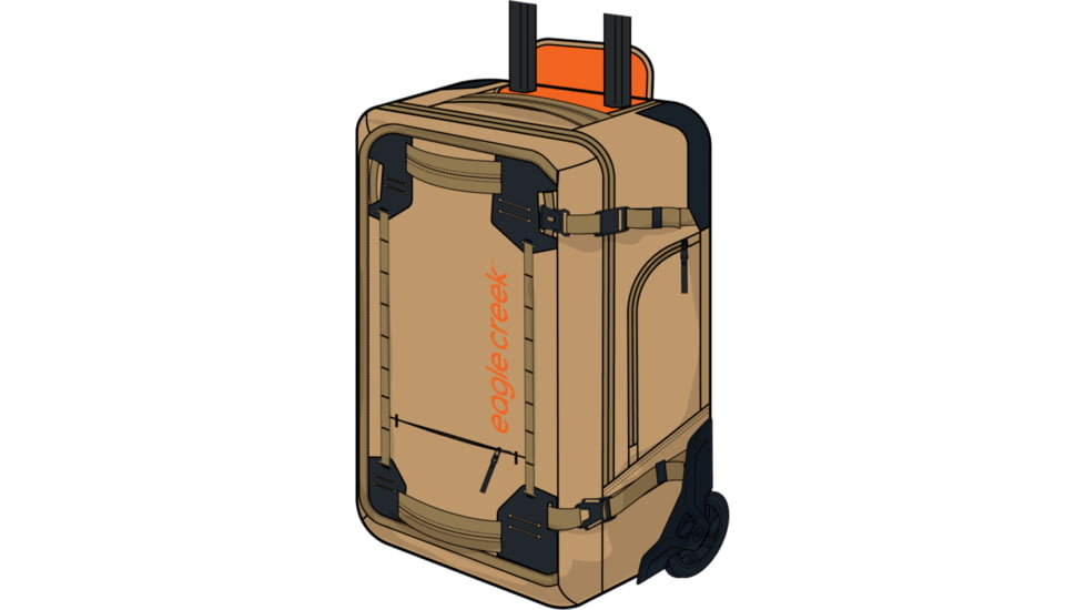 Eagle Creek Gear Warrior XE 2 Wheeled Convertible Carry-On, Sand Dune, EC030401314