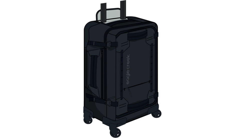 Eagle Creek Gear Warrior XE 4 Wheeled Carry-On, Black, EC030402010