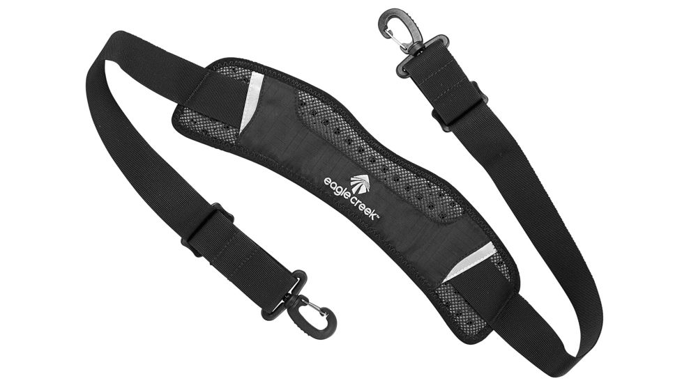 Eagle Creek Maximum Comfort Ergo Shoulder Strap, Black, EC0A2VUS010