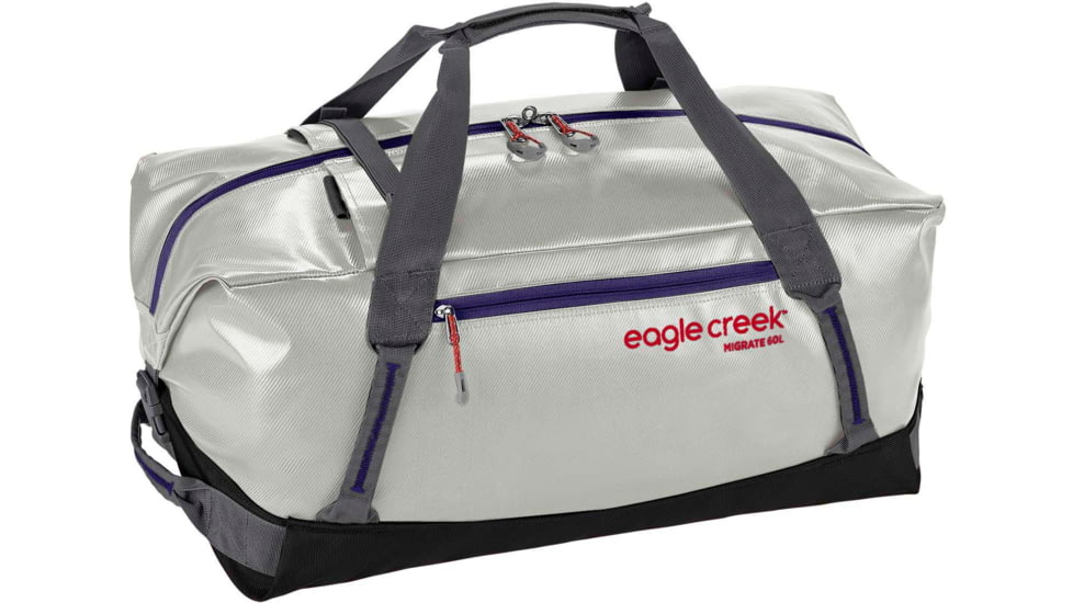 Eagle Creek Migrate 60L Duffel Bag, Silver, 60L, EC0A5EJY015