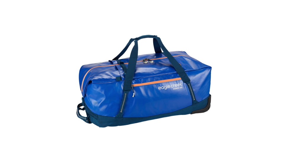 Eagle Creek Migrate Wheeled 130L Duffel, Mesa Blue, 130L, EC0A5EKL352OS