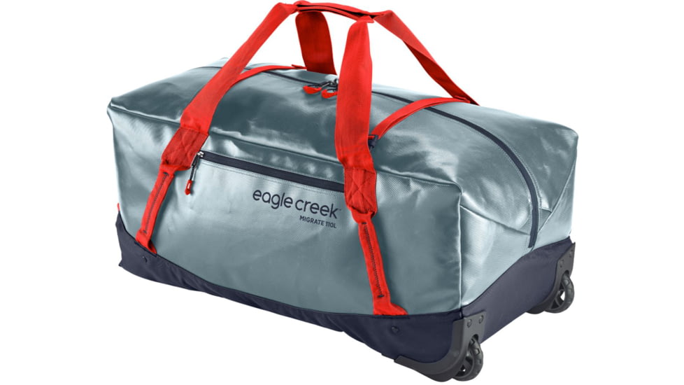 Eagle Creek Migrate Wheeled Duffel 110L, Biwa Lake Blue, EC0A3XVZ328OS