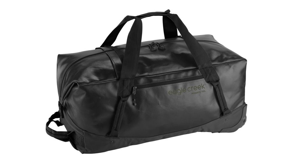Eagle Creek Migrate Wheeled Duffel 110L, Jet Black, EC0A3XVZ281