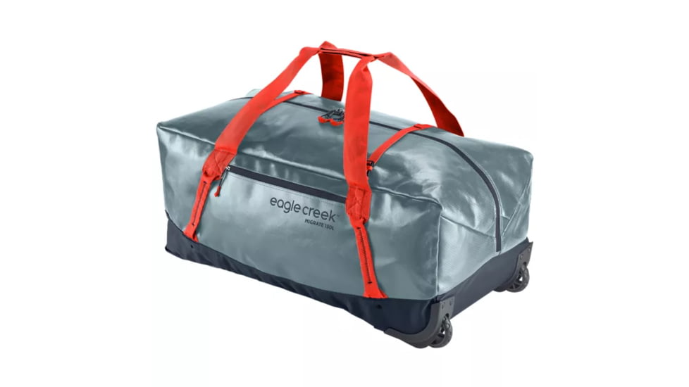 Eagle Creek Migrate Wheeled Duffel 130L, Biwa Lake Blue, One Size, EC0A3XW1328