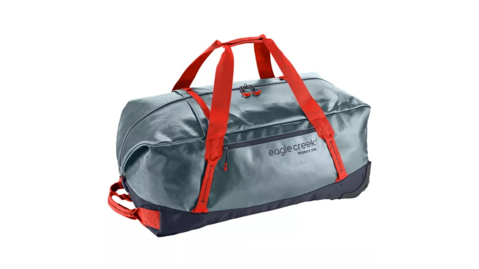 Eagle Creek Migrate Wheeled Duffel 130L, Biwa Lake Blue, One Size, EC0A3XW1328