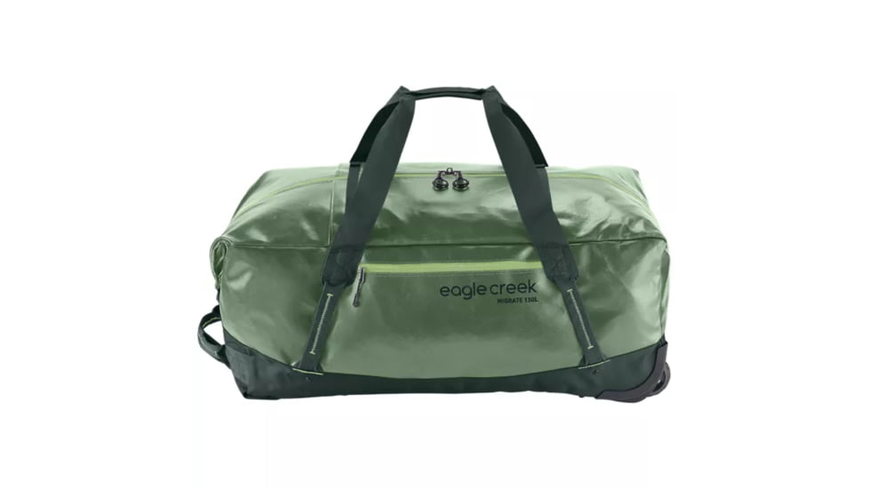 Eagle Creek Migrate Wheeled Duffel 130L, Mossy Green, One Size, EC0A3XW1326