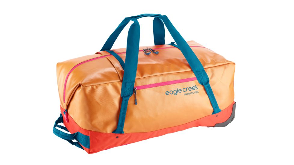 Eagle Creek Migrate Wheeled Duffel 130L, Sahara Yellow, EC0A3XW1299