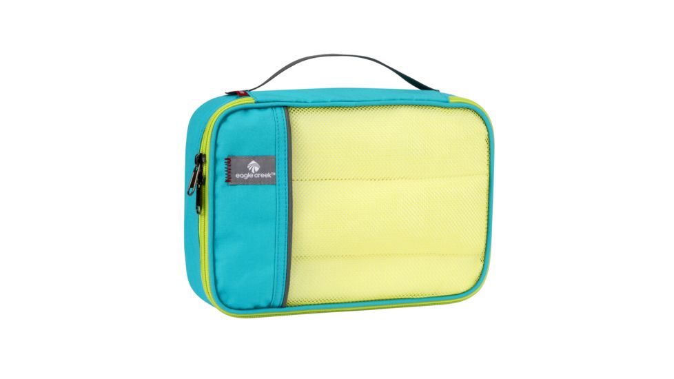 Eagle Creek Pack-It 2 Sided Half Cube-Aqua/Lime