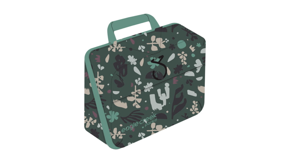 Eagle Creek Pack-It Hanging Toiletry Kit, Roots and Shoots: Duck Green, One Size, EC040432369
