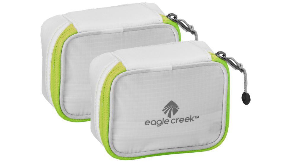 Eagle Creek Pack-It Mini Cube Set-White/Strobe
