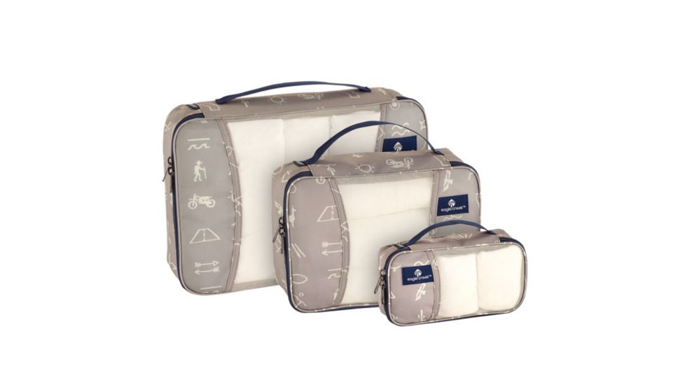 Eagle Creek Pack-It Original Cube Set, Cali Hiero, Extra Small/Small/Medium, EC041208313
