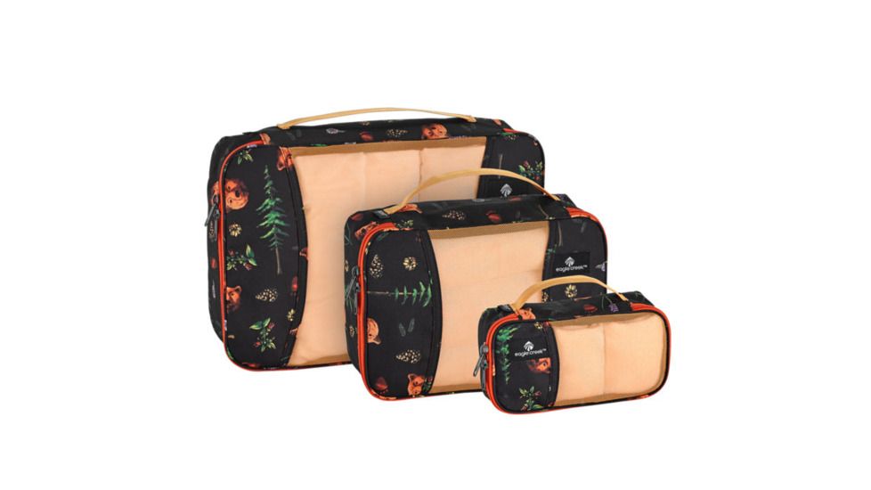 Eagle Creek Pack-It Original Cube Set, Golden State Print, Extra Small/Small/Medium, EC041208312