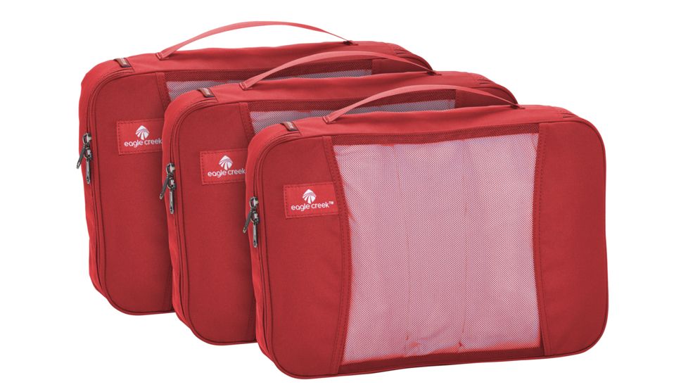 Eagle Creek Pack-It Original Cube Set, Red Fire, M/M/M EC0A2VHV138