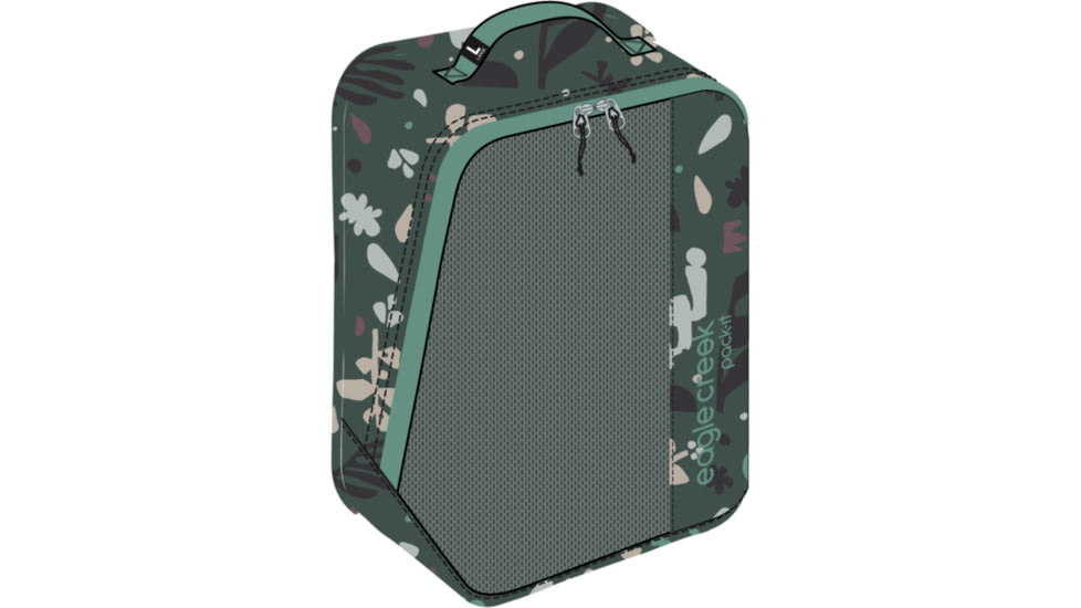 Eagle Creek Pack-It Reveal Cube Bag, Roots and Shoots: Duck Green, Large, EC040417369