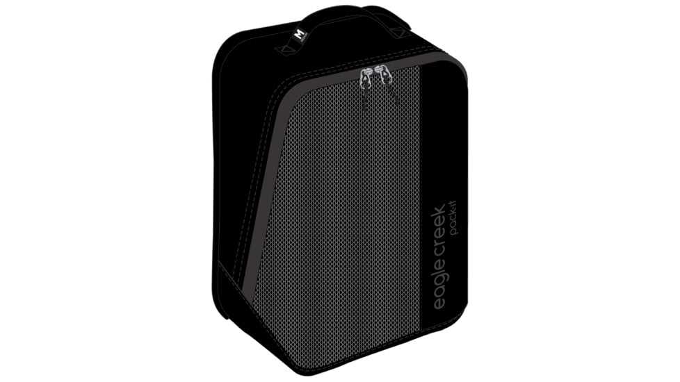 Eagle Creek Pack-It Reveal Expansion Cube Bag, Black, Medium, EC040422010