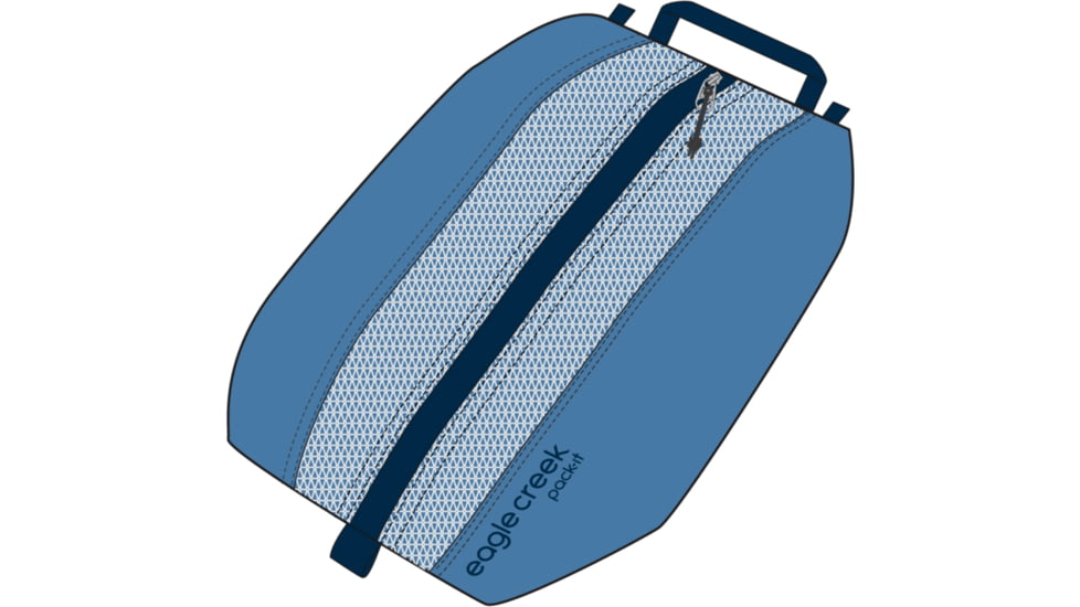 Eagle Creek Pack-It Reveal Shoe Sack, Blue Dawn, One Size, EC040429424