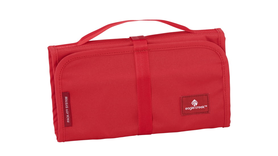 Eagle Creek Pack-It Slim Kit Toiletry Bag-Red Fire