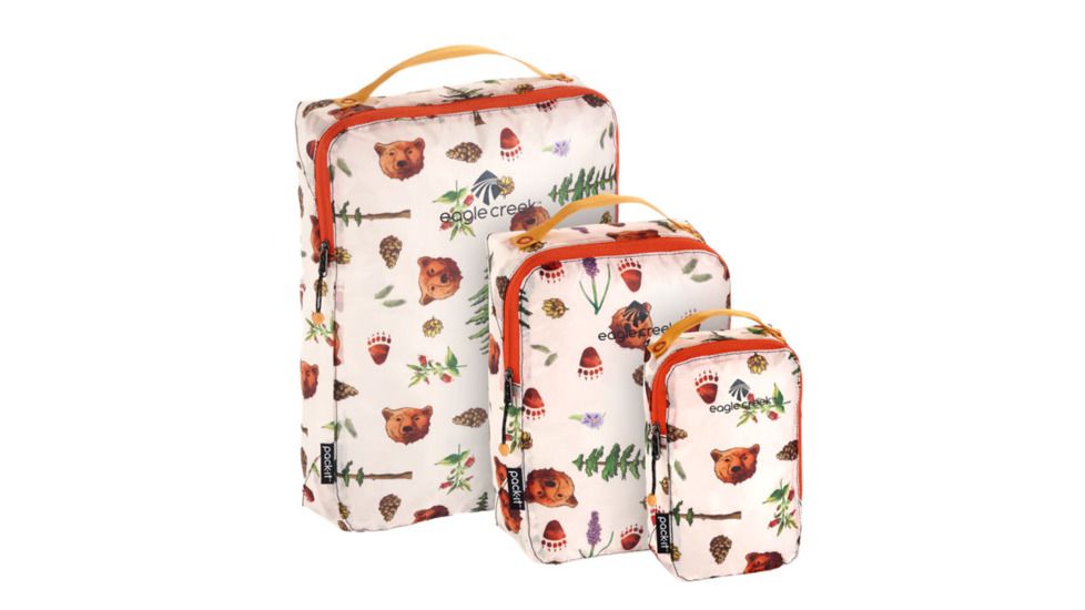 Eagle Creek Pack-It Specter Cube Set, Golden State Print, Extra Small/Small/Medium, EC041168312