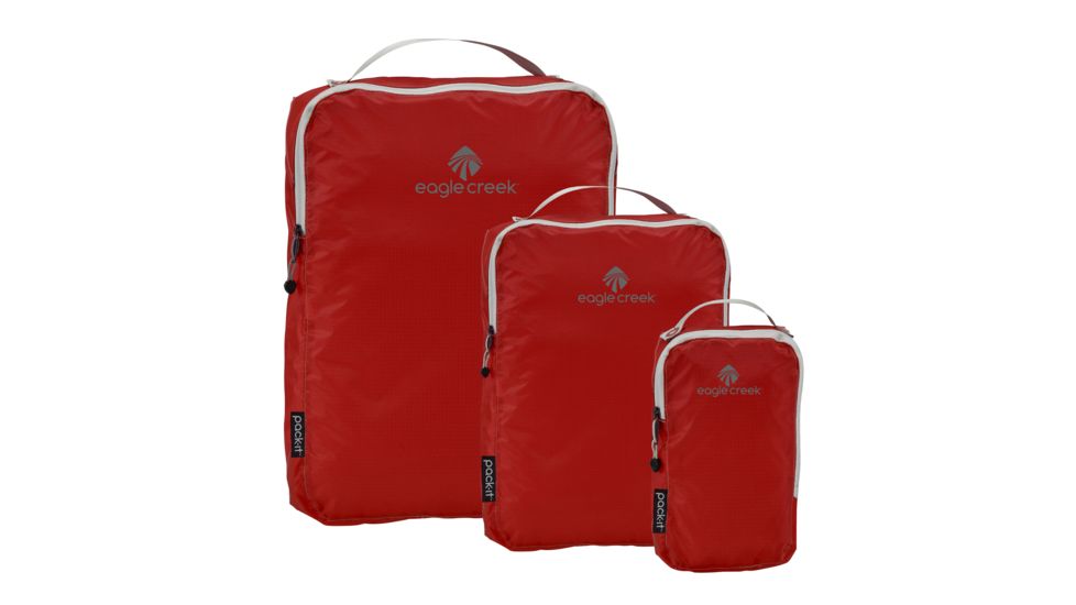Eagle Creek Pack-It Specter Cube Set, Volcano Red, XS/S/M EC041168228