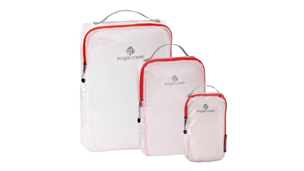 Eagle Creek Pack-It Specter Cube Set-White/Red